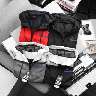 Áo khoác dù tay dài, khoác dù nam chất liệu vải gió chống nước và chống nắng cực tốt, thiết kế 2 lớp lót lưới thoáng mát size từ 50kg - 88kg