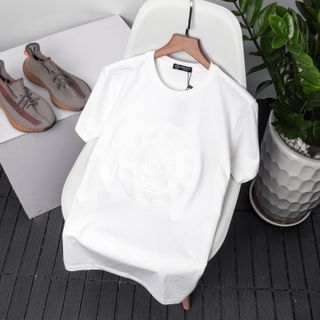 Áo thun nam, áo cổ tròn chất 100% cotton 4c xịn, logo dập nổi cực đẹp size từ 50kg - 88kg