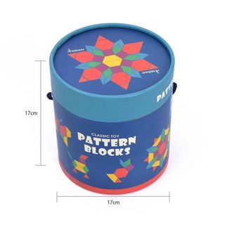 Bộ xếp hình gỗ 250 miếng Mideer Partern Blocks
