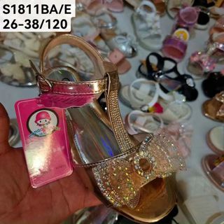 Sandal trẻ em/bé gái đính nơ chất đẹp giá rẻ