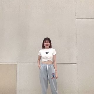 Quần bo chân nữ thể thao vải dày không xù lông,thiêu Mikey, đi chơi , đi làm BC01-XÁM TRẮNG