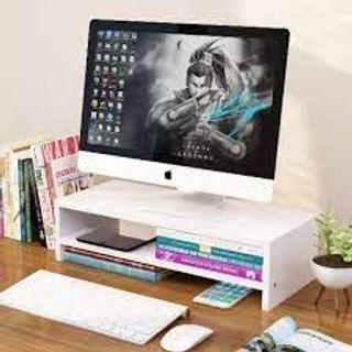 Kệ gỗ để máy tính, kệ để màn hình LCD