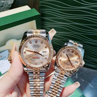 ĐỒNG HỒ ROLLEX CƠ CAO CẤP NlỀNG TRƠN
