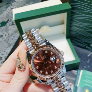 ĐỒNG HỒ ROLLEX CƠ CAO CẤP NlỀNG TRƠN