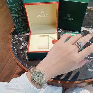 ĐỒNG HỒ ROLLEX FULL ĐÁ NEW