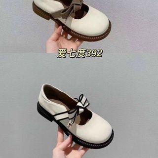 Giày búp bê nữ chất da mềm thắt nơ đẹp