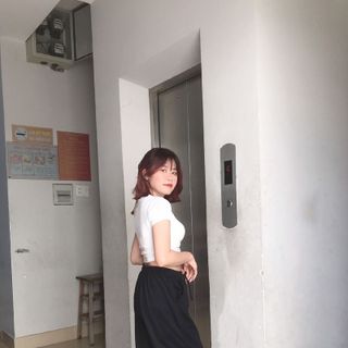 Quần bo chân nữ thể thao vải dày không xù lông,thiêu chữ PHARAGAP, đi chơi , đi làm BC02-ĐEN