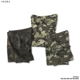 QUẦN SHORT KAKI LÍNH AKUBA 01H0420
