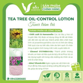 Toner tràm trà Độc Quyền JOUDENESS Hỗ trợ làn Da Mụn