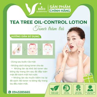 Toner tràm trà Độc Quyền JOUDENESS Hỗ trợ làn Da Mụn