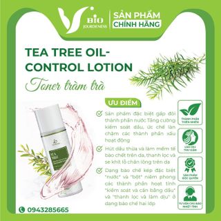 Toner tràm trà Độc Quyền JOUDENESS Hỗ trợ làn Da Mụn