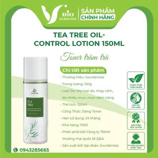 Toner tràm trà Độc Quyền JOUDENESS Hỗ trợ làn Da Mụn