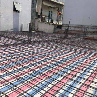Bạt sọc 3 màu, bạt xây dựng, lót sàn bê tông, che mưa nắng (khổ 4mx50m)