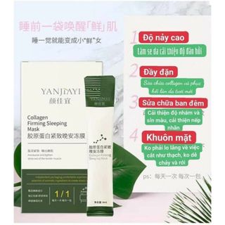 Mặt Nạ Ngủ Thạch Colagen