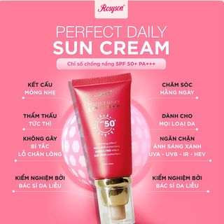 KEM CHỐNG NẮNG ROSYSON PERFECT DAILY SUN CREAM - ROSY - 50ml