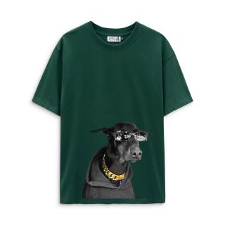 Áo thun nam tay ngắn form bigsize 70kg - 110kg - cotton khô rmàu rêu