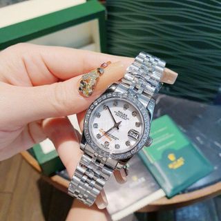 ĐỒNG HỒ ROLLEX CAO CẤP CƠ VIỀN ĐÁ COUPLE