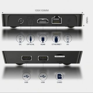Android Tv Box X96Q Pro, Android TV 10, Ram 2GB, Rom 16GB