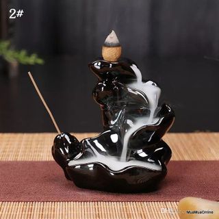 Thác khói trầm hương tặng10 nụ trầm hương