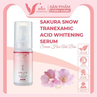 Serum dưỡng trắng phục hồi Hoa Anh Đào dùng cho da Nám Tàn Nhang