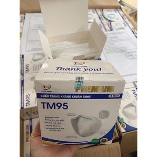 khẩu trang yte TM95 có van 5 lớp hộp 10 cái