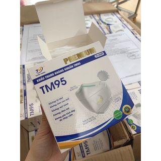 khẩu trang yte TM95 có van 5 lớp hộp 10 cái
