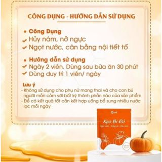 kẹo bí đỏ thải mỡ bạn đêm VIC gói 10 viên