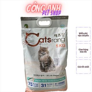 Thức ăn cho mèo catsrang 5kg nhập khẩu từ Hàn Quốc giá sỉ