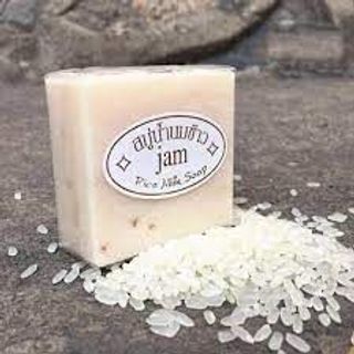 Xà phòng cám gạo làm trắng da, da mềm mịn Thái Lan Jam Rice Milk Soap 65gr giá sỉ