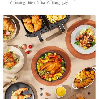 NỒI CHIÊN KHÔNG DẦU 2 NGĂN TSUKI TS - AF1001