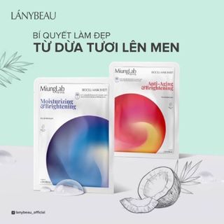 1 miếng Mặt Nạ Miung Lab Giúp Da Trắng Hồng Căng Bóng Dưỡng Da Cao Cấp chính hãng