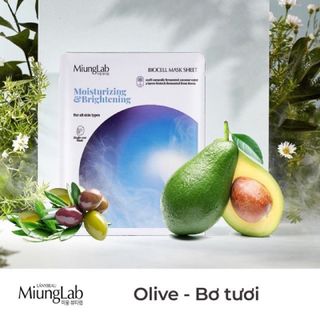 1 miếng Mặt Nạ Miung Lab Giúp Da Trắng Hồng Căng Bóng Dưỡng Da Cao Cấp chính hãng