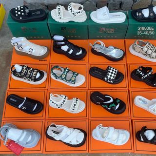 Sandal nữ quai ngang đế bánh mì sỉ giá rẻ