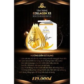 tắm trắng collagen x3 SP000723 thom mát