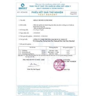 Trà Đào uống xuống cân Kelly Detoxx
