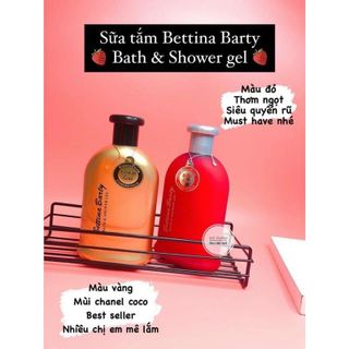 Sữa Tắm Tinh Dầu Nước Hoa Bettina Barty Bath And Shower Gel 500ml Đức luu huong lâu giá sỉ