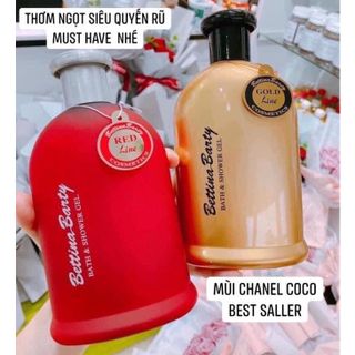 Sữa Tắm Tinh Dầu Nước Hoa Bettina Barty Bath And Shower Gel 500ml Đức luu huong lâu