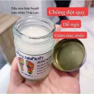 dầu cù là thái mát xa nguyệt thông máu