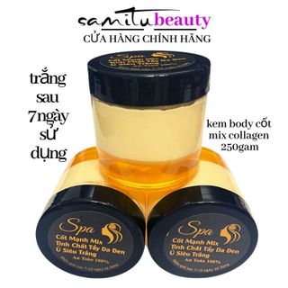 kem body cốt mix collagen trắng sau 7 ngày