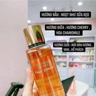 Xịt Thơm Toàn Thân Victoriia's Secret Amber Romance 250ML