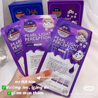 Hộp Mặt Nạ HA Dưỡng Ẩm Trắng Da 20 Miếng Nội Địa Trung