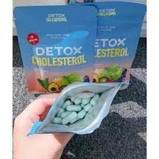 viên uống xuống cân giấm táo de.tox cho.les.te.rol là sản phẩm giúp khử mỡ săn chắc cơ thể