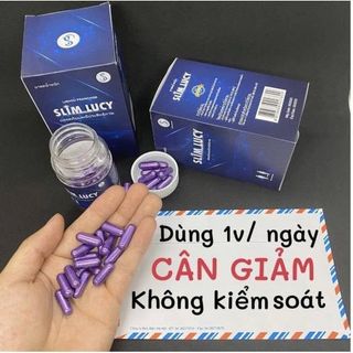 viên uống xuống cân Slim Lucy thái lan (hộp 40v) hổ trợ sức khỏe