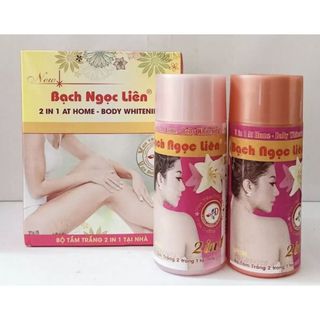Tắm trắng body Bạch Ngọc Liên sét 2in1