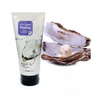 tẩy tế bào mat ngọc trai cho da sáng mịn sạch da chết