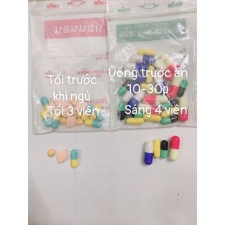 viên uống xuống cân Thái Lan vip7 liệu trình 28 ngày