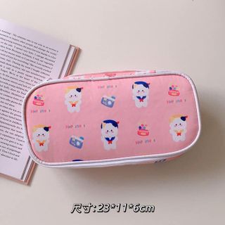 Túi Đựng Bút Gấu Màu Hồng (cái)