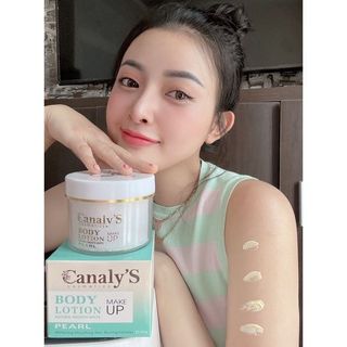 hu body lution makup canaly giúp trắng nhanh thấm nhanh sau 7 ngày mẫu mới 250gr