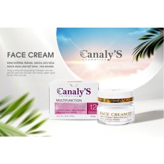 hu kem face canaly.s dưỡng sâu cho da mặt giúp da trắng mịn chóng lão hoá