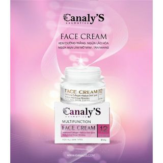 hu kem face canaly.s dưỡng sâu cho da mặt giúp da trắng mịn chóng lão hoá